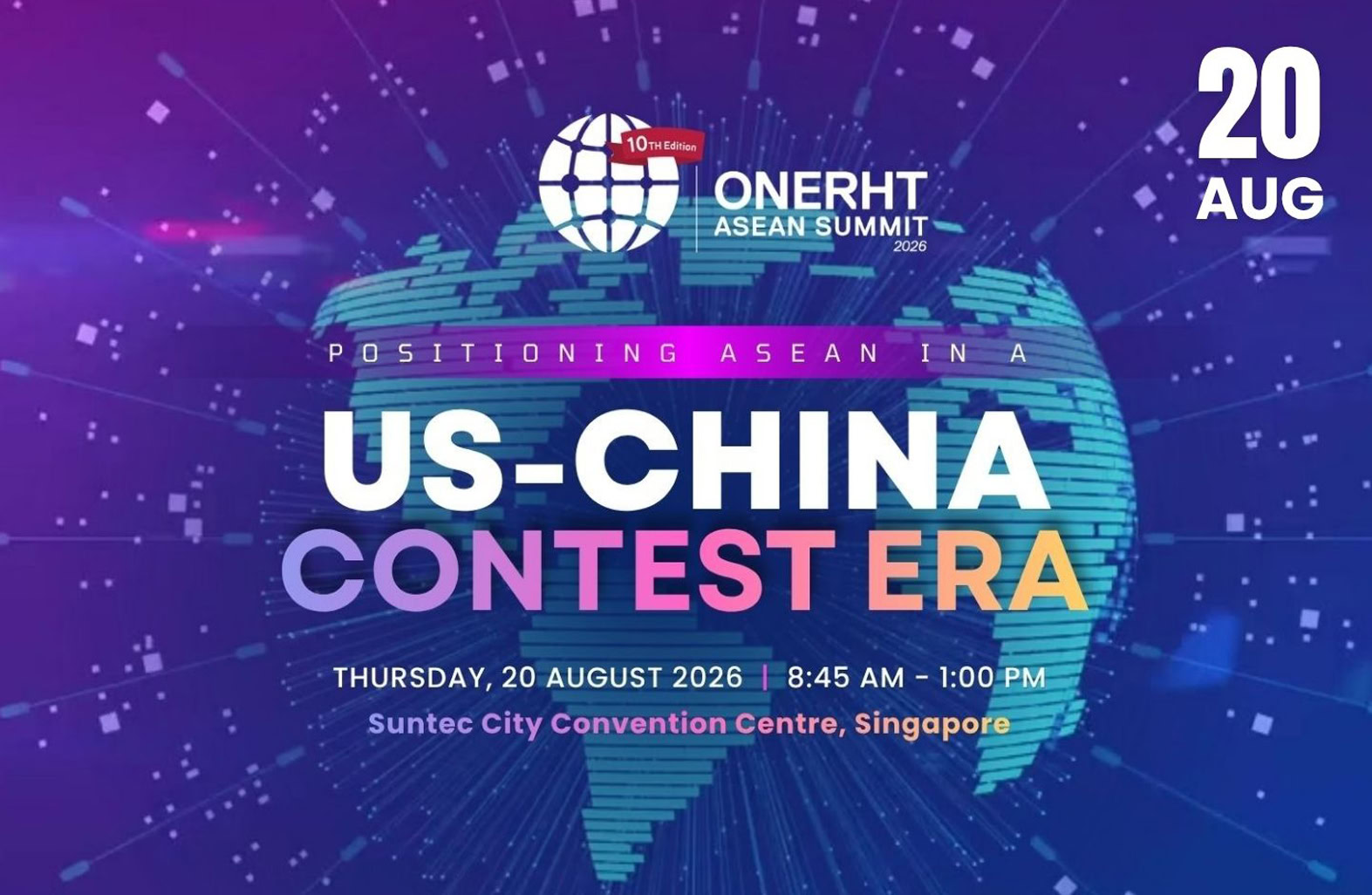 ONERHT ASEAN Summit 2026: Positioning ASEAN for What Comes Next⁣